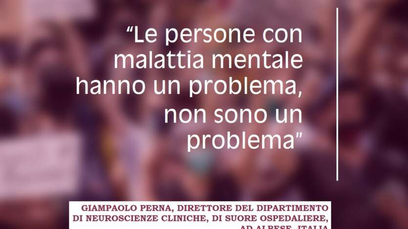 SALUTE MENTALE IN TV