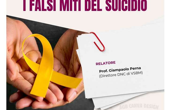 PARLIAMO DI SUICIDIO
