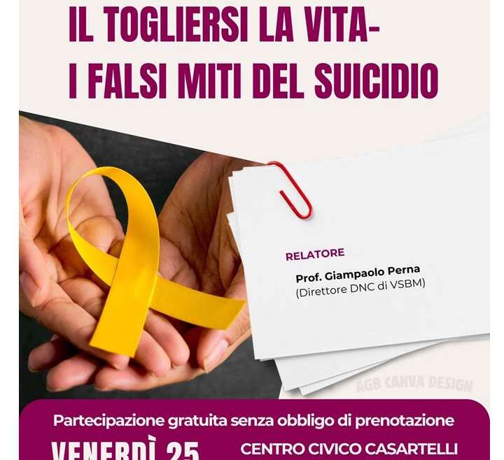 PARLIAMO DI SUICIDIO